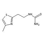 [2-(4-methyl-1,3-thiazol-2-yl)ethyl]urea