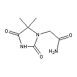 2-(5,5-dimethyl-2,4-dioxoimidazolidin-1-yl)acetamide