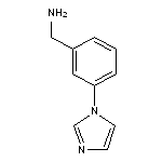 [3-(1H-imidazol-1-yl)phenyl]methanamine