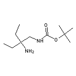 tert-butyl N-(2-amino-2-ethylbutyl)carbamate