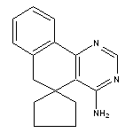 6H-spiro[benzo[h]quinazoline-5,1’-cyclopentane]-4-amine