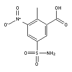 2-methyl-3-nitro-5-sulfamoylbenzoic acid