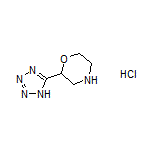 2-(1H-Tetrazol-5-yl)morpholine Hydrochloride