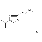 2-[3-(propan-2-yl)-1,2,4-oxadiazol-5-yl]ethan-1-amine hydrochloride