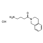 4-amino-1-(1,2,3,4-tetrahydroisoquinolin-2-yl)butan-1-one hydrochloride