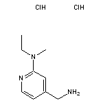 4-(aminomethyl)-N-ethyl-N-methylpyridin-2-amine dihydrochloride