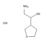 2-amino-1-(oxolan-3-yl)ethan-1-ol hydrochloride