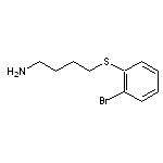 1-[(4-aminobutyl)sulfanyl]-2-bromobenzene