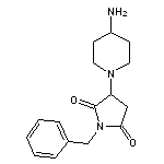 3-(4-aminopiperidin-1-yl)-1-benzylpyrrolidine-2,5-dione