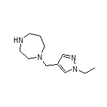 1-[(1-Ethyl-4-pyrazolyl)methyl]-1,4-diazepane