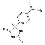 4-(4-methyl-2,5-dioxoimidazolidin-4-yl)benzamide