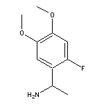 1-(2-fluoro-4,5-dimethoxyphenyl)ethan-1-amine