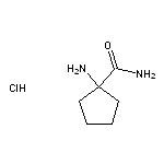 1-aminocyclopentane-1-carboxamide hydrochloride