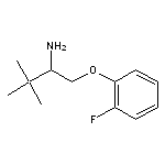 1-(2-amino-3,3-dimethylbutoxy)-2-fluorobenzene