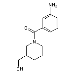 {1-[(3-aminophenyl)carbonyl]piperidin-3-yl}methanol