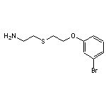 1-{2-[(2-aminoethyl)sulfanyl]ethoxy}-3-bromobenzene