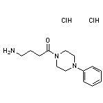 4-amino-1-(4-phenylpiperazin-1-yl)butan-1-one dihydrochloride