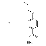 2-amino-1-(4-propoxyphenyl)ethan-1-one hydrochloride