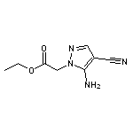 ethyl (5-amino-4-cyano-1H-pyrazol-1-yl)acetate