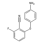 2-(4-aminophenoxy)-6-fluorobenzonitrile