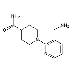 1-[3-(aminomethyl)pyridin-2-yl]piperidine-4-carboxamide