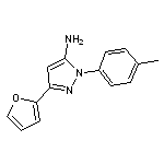 3-(2-furyl)-1-(4-methylphenyl)-1H-pyrazol-5-amine