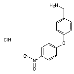 [4-(4-nitrophenoxy)phenyl]methanamine hydrochloride