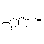 5-(1-aminoethyl)-1-methyl-2,3-dihydro-1H-indol-2-one