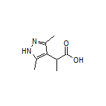 2-(3,5-Dimethyl-4-pyrazolyl)propanoic Acid