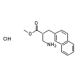 methyl 3-amino-2-(naphthalen-2-ylmethyl)propanoate hydrochloride