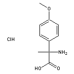 2-amino-2-(4-methoxyphenyl)propanoic acid hydrochloride