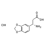 (3S)-3-amino-3-(2H-1,3-benzodioxol-5-yl)propanoic acid hydrochloride