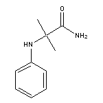 2-methyl-2-(phenylamino)propanamide