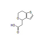 2-(6,7-Dihydro-4H-thieno[3,2-c]pyran-4-yl)acetic Acid