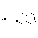 4-(aminomethyl)-5,6-dimethylpyridazin-3-ol hydrochloride