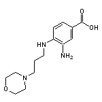 3-amino-4-{[3-(morpholin-4-yl)propyl]amino}benzoic acid