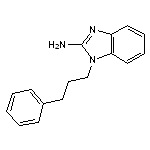 1-(3-phenylpropyl)-1H-1,3-benzodiazol-2-amine