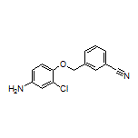 3-[(4-Amino-2-chlorophenoxy)methyl]benzonitrile