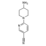 6-(4-aminopiperidin-1-yl)pyridine-3-carbonitrile