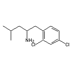 1-(2,4-dichlorophenyl)-4-methylpentan-2-amine