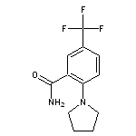 2-(pyrrolidin-1-yl)-5-(trifluoromethyl)benzamide