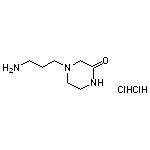 4-(3-aminopropyl)piperazin-2-one dihydrochloride