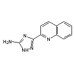 3-(quinolin-2-yl)-1H-1,2,4-triazol-5-amine