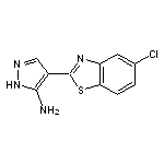 4-(5-chloro-1,3-benzothiazol-2-yl)-1H-pyrazol-5-amine