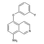 5-(3-fluorophenoxy)isoquinolin-8-amine