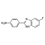 4-(5-fluoro-1H-1,3-benzodiazol-2-yl)aniline