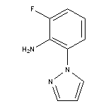 2-fluoro-6-(1H-pyrazol-1-yl)aniline