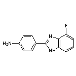 4-(4-fluoro-1H-1,3-benzodiazol-2-yl)aniline