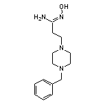 3-(4-benzylpiperazin-1-yl)-N’-hydroxypropanimidamide