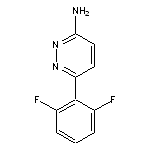 6-(2,6-difluorophenyl)pyridazin-3-amine